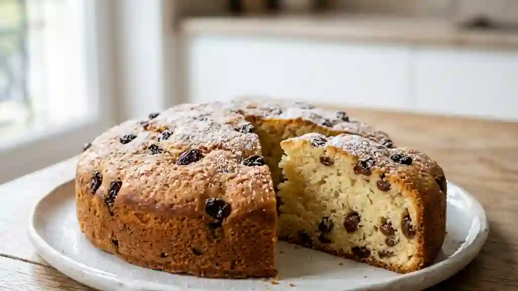Placek polonais moelleux aux raisins - Photo de présentation