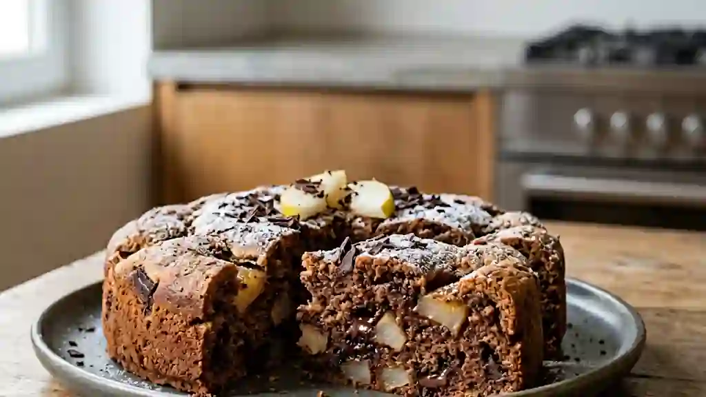 Moelleux intense Poire et Chocolat - Photo de présentation