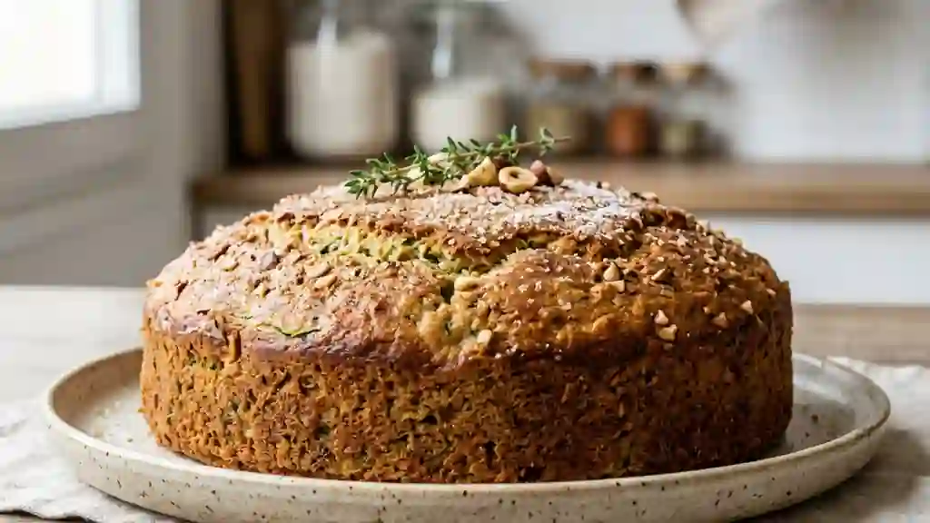Gâteau Moelleux Courgette et Cannelle - Photo de présentation