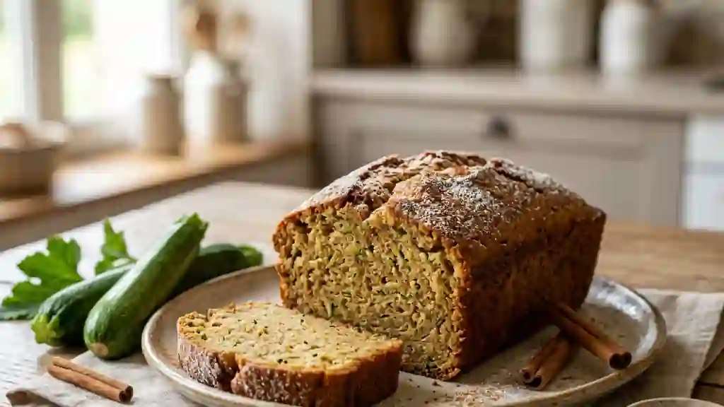 Cake Fondant Courgette, Cannelle et Muscade - Photo de présentation