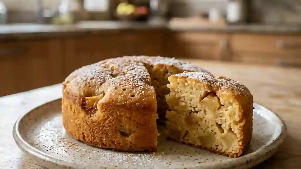 Gâteau Normand express pomme et cannelle - Photo de présentation