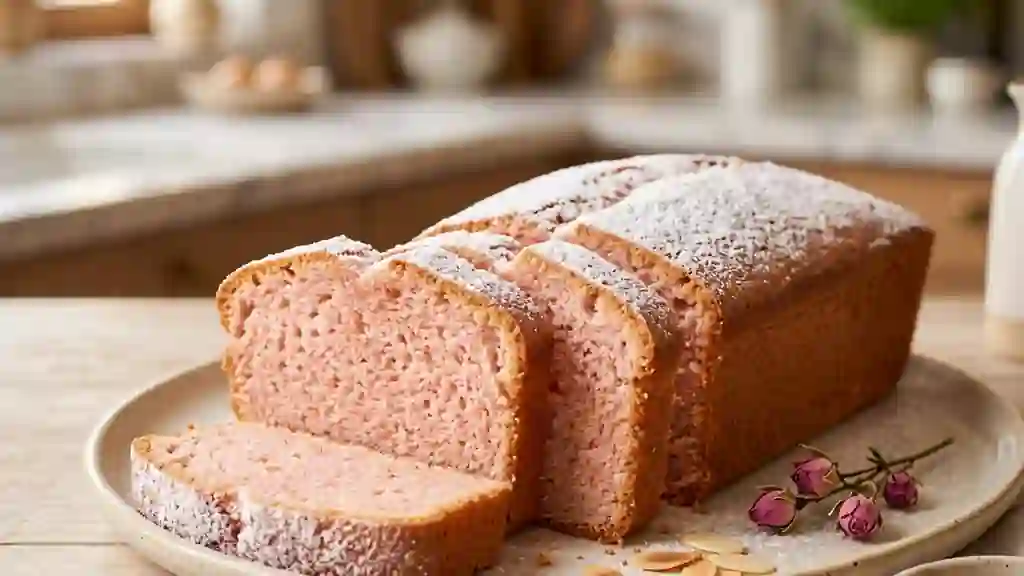 Moelleux de Reims à la Rose et Amandes - Photo de présentation