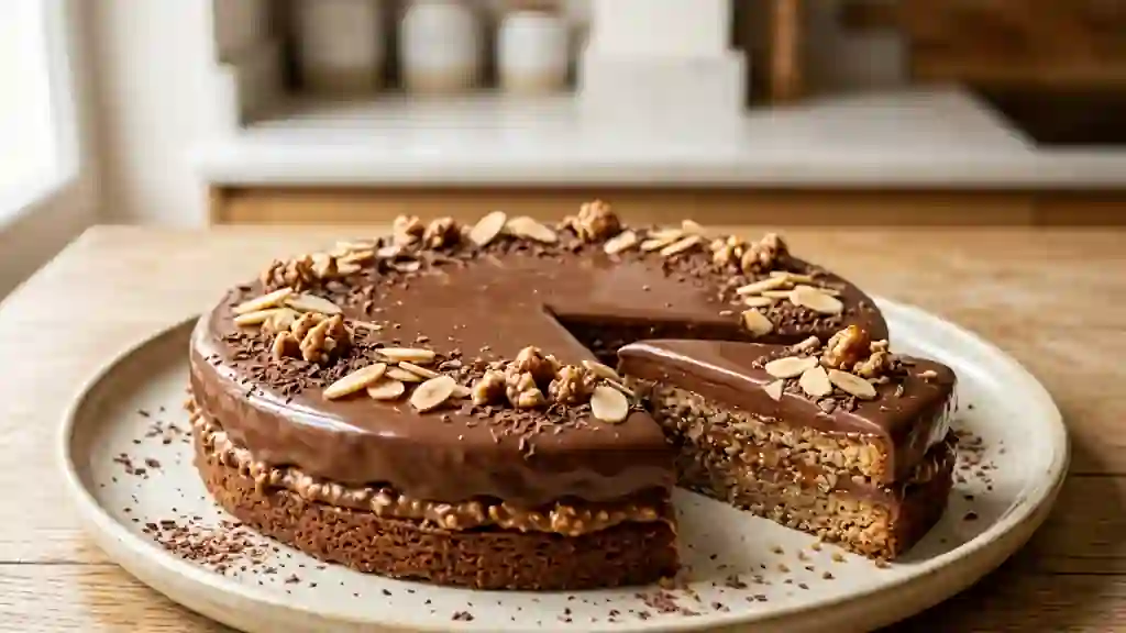 Gâteau Sarah Bernhardt Praliné Chocolat - Photo de présentation