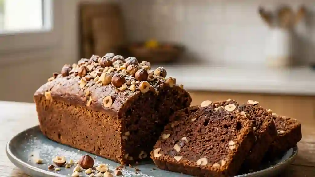 Cake Tyrolien Fondant Chocolat et Noisettes - Photo de présentation