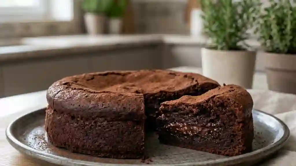Moelleux intense au chocolat noir - Photo de présentation