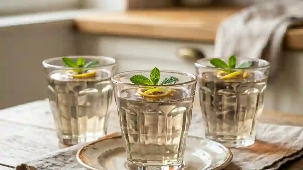 Gelée fondante au thé noir et citron - Photo de présentation