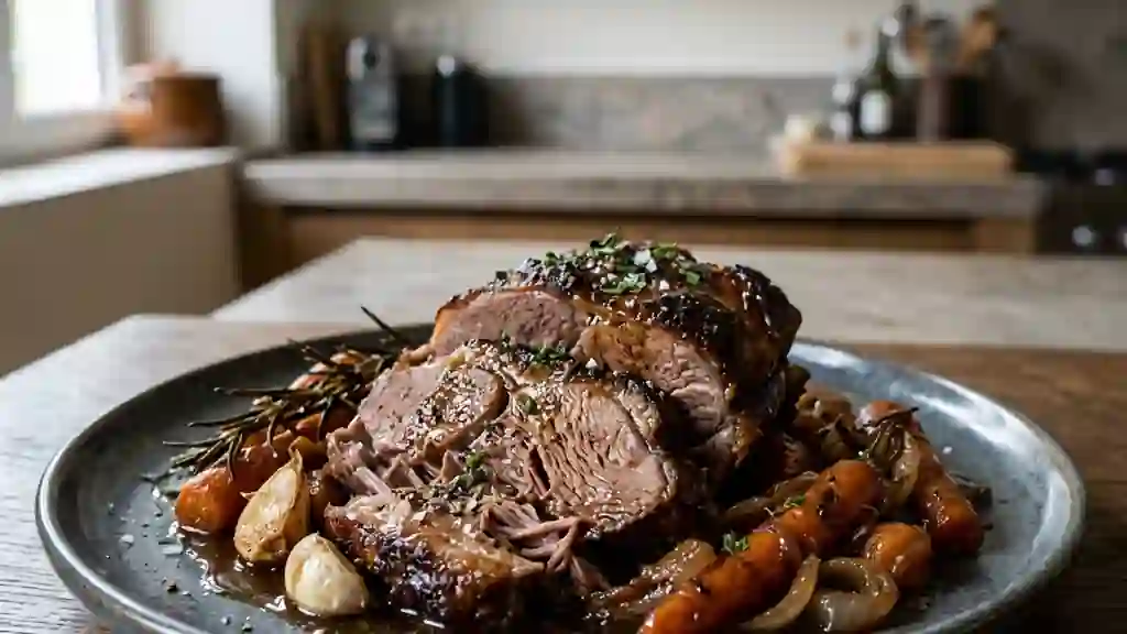Gigot de 7 heures confit et fondant - Photo de présentation