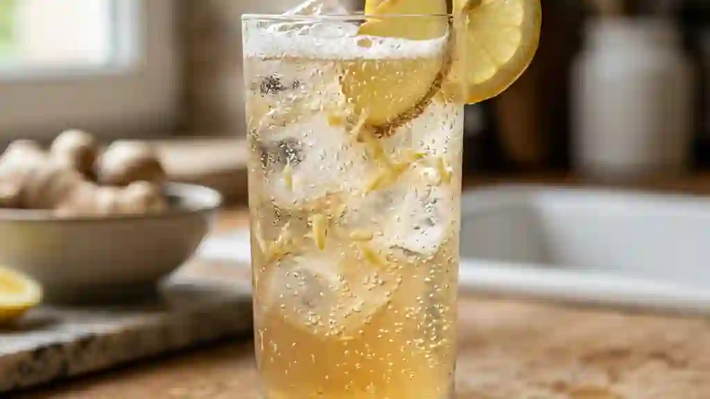 Ginger Ale Intense au Gingembre Frais - Photo de présentation