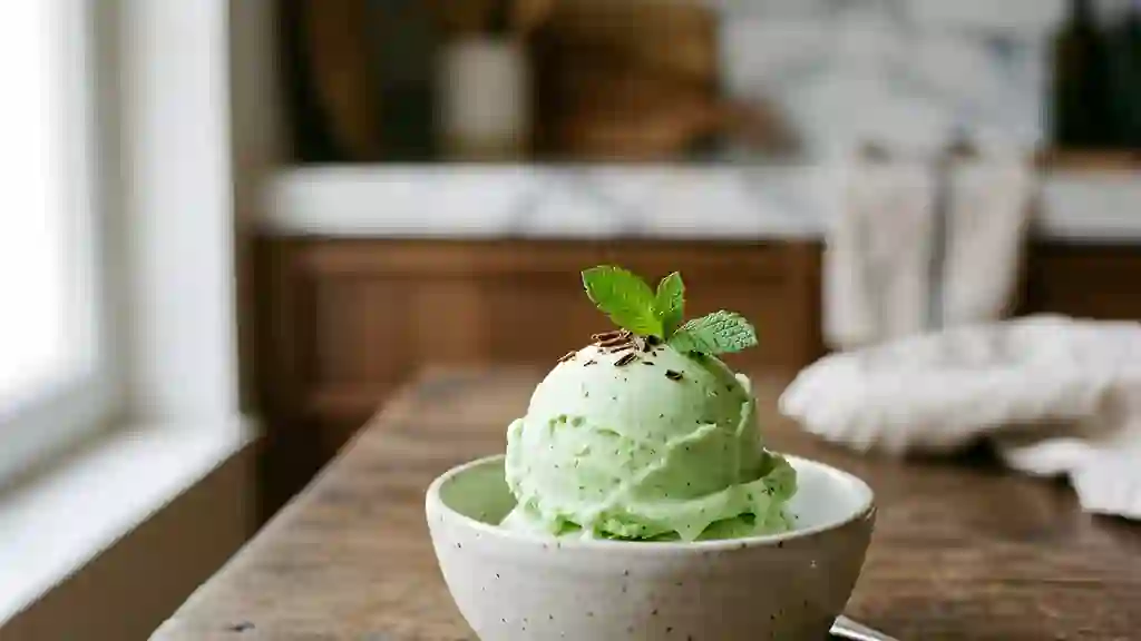Glace à la Menthe Fraîche - Photo de présentation