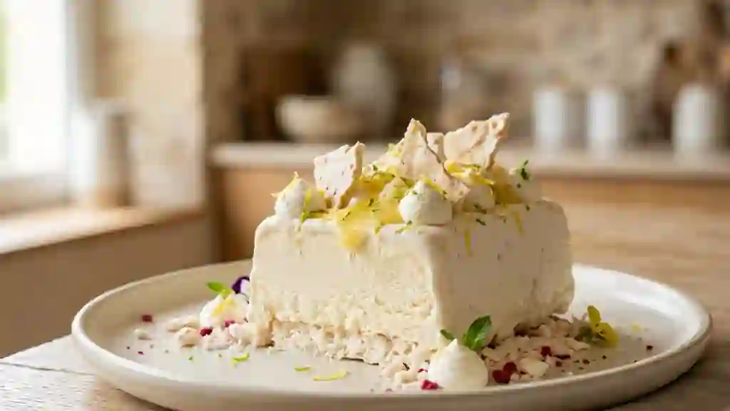 Nuage Glacé à la Meringue et Citron - Photo de présentation