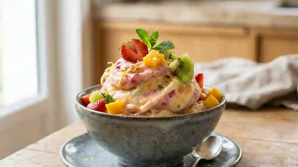 Glace Italienne Fondante aux Fruits - Photo de présentation