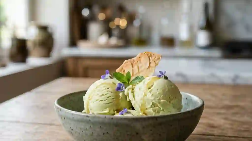 Crème Glacée Intense à la Chartreuse Verte - Photo de présentation