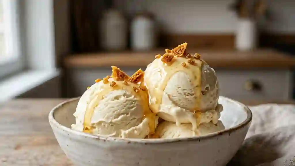 Glace Onctueuse au Miel et Lait Entier - Photo de présentation