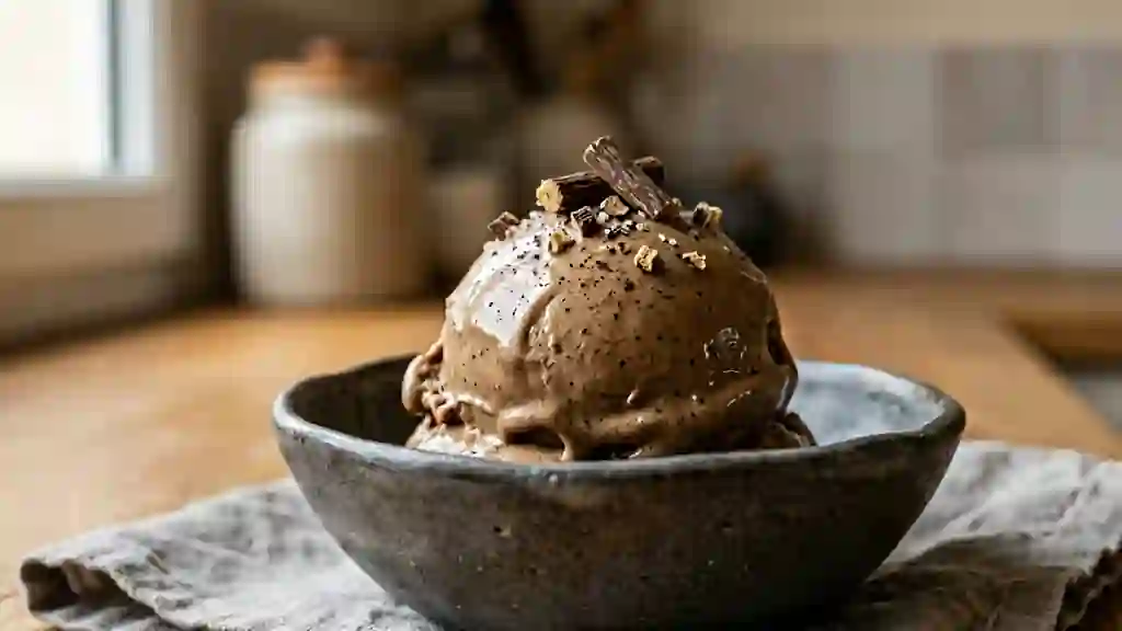 Glace au réglisse onctueuse et intense - Photo de présentation