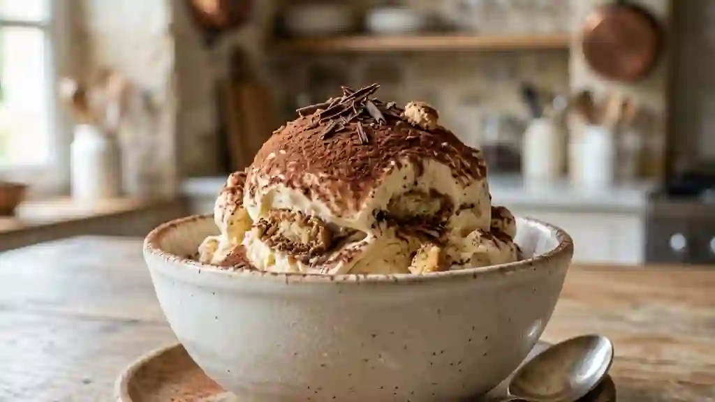Tiramisu Glacé Onctueux au Mascarpone - Photo de présentation