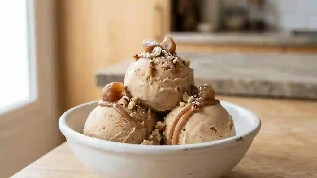 Crème Glacée Fondante aux Marrons - Photo de présentation