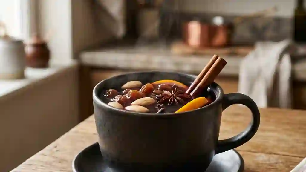 Glögg Suédois aux Épices et Amandes Croquantes - Photo de présentation