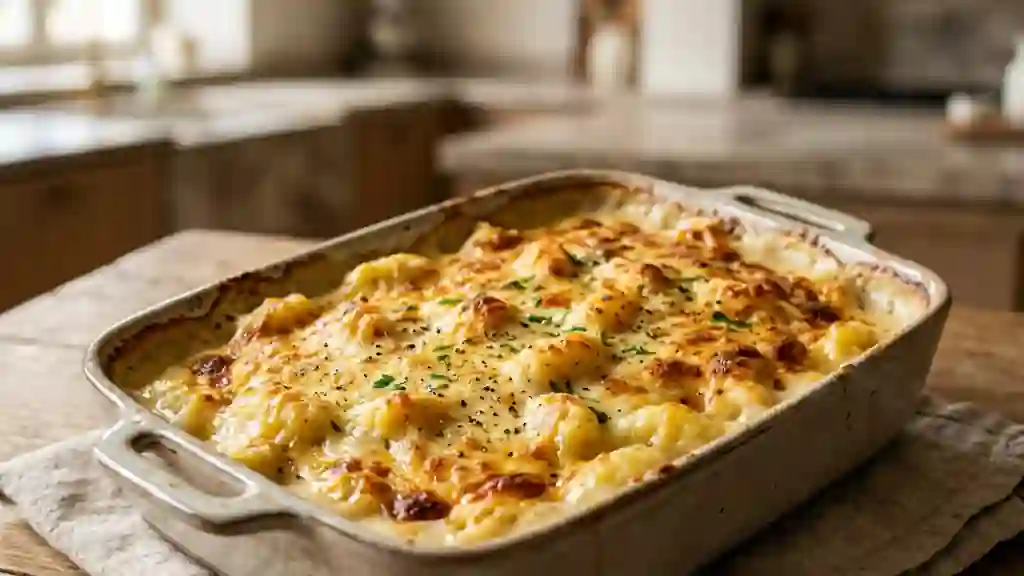 Gnocchis Crémeux et leur Gratin Croustillant - Photo de présentation