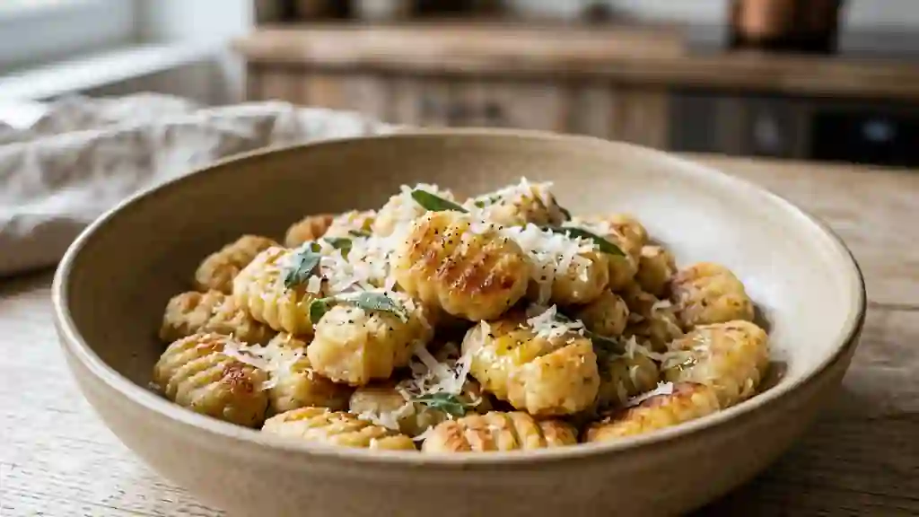 Gnocchis fondants à l'avoine et parmesan - Photo de présentation