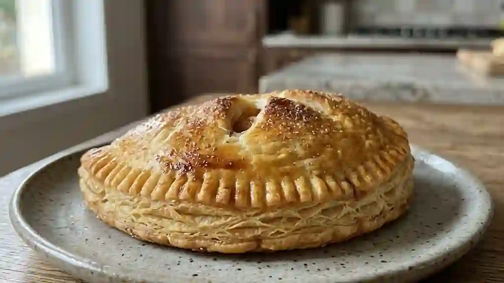 Gosette aux pommes croustillante et cannelle - Photo de présentation
