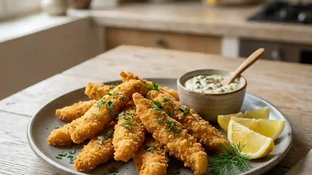 Goujonnettes de sole croustillantes et fondantes - Photo de présentation