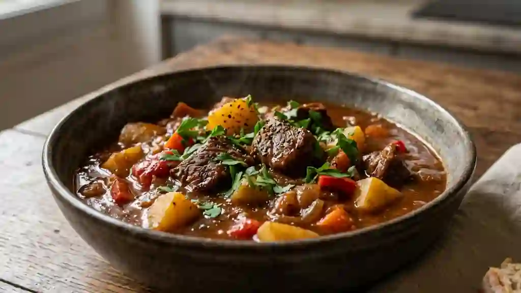 Goulash Fondant à la Bière et Paprika - Photo de présentation