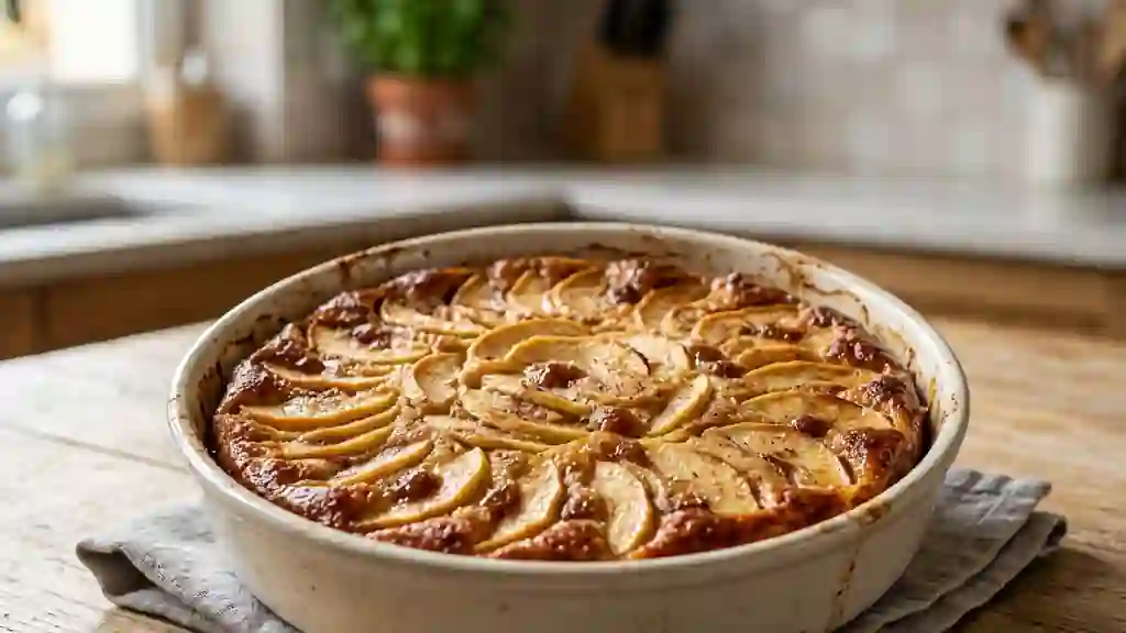 Gouerre aux pommes fondant et cannelle - Photo de présentation