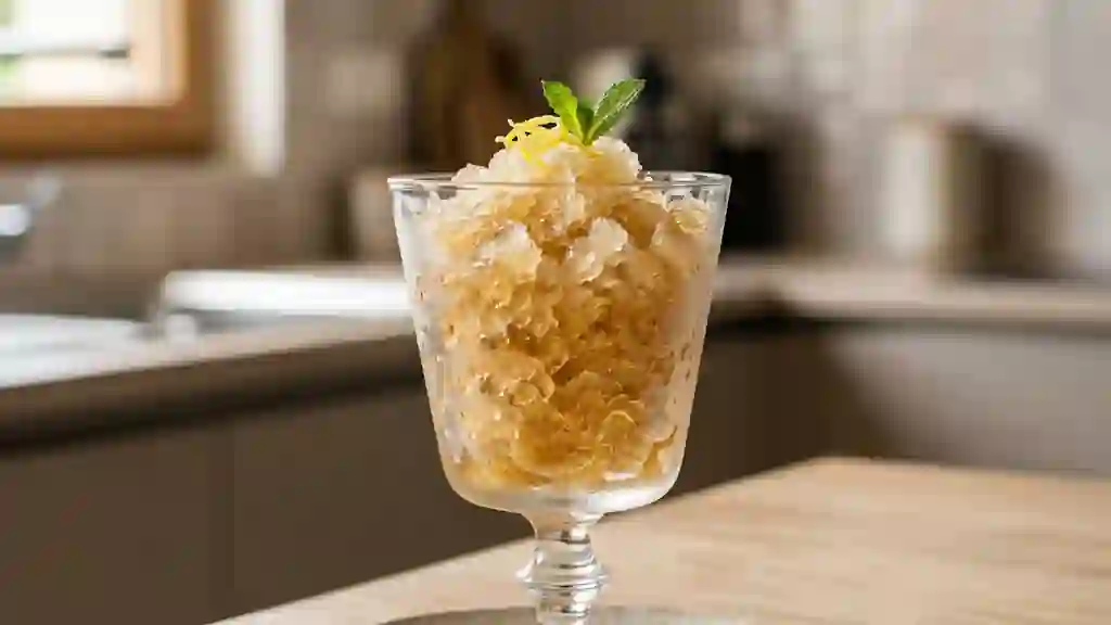 Granité Givré au Sauternes - Photo de présentation
