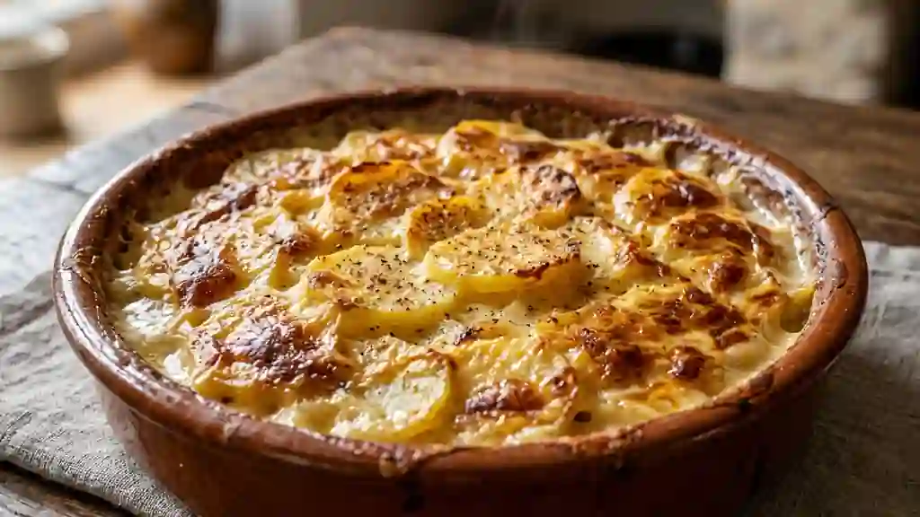 Gratin dauphinois crémeux et fondant - Photo de présentation