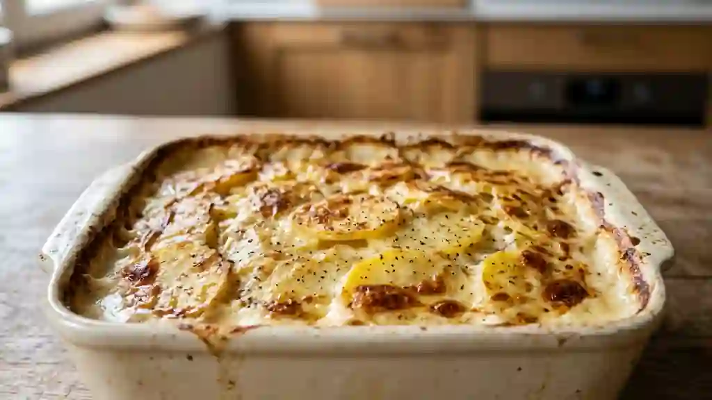 Gratin dauphinois onctueux à la muscade - Photo de présentation