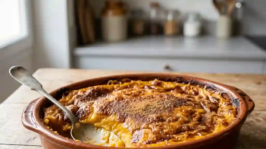 Gratin de courge onctueux à la cannelle - Photo de présentation