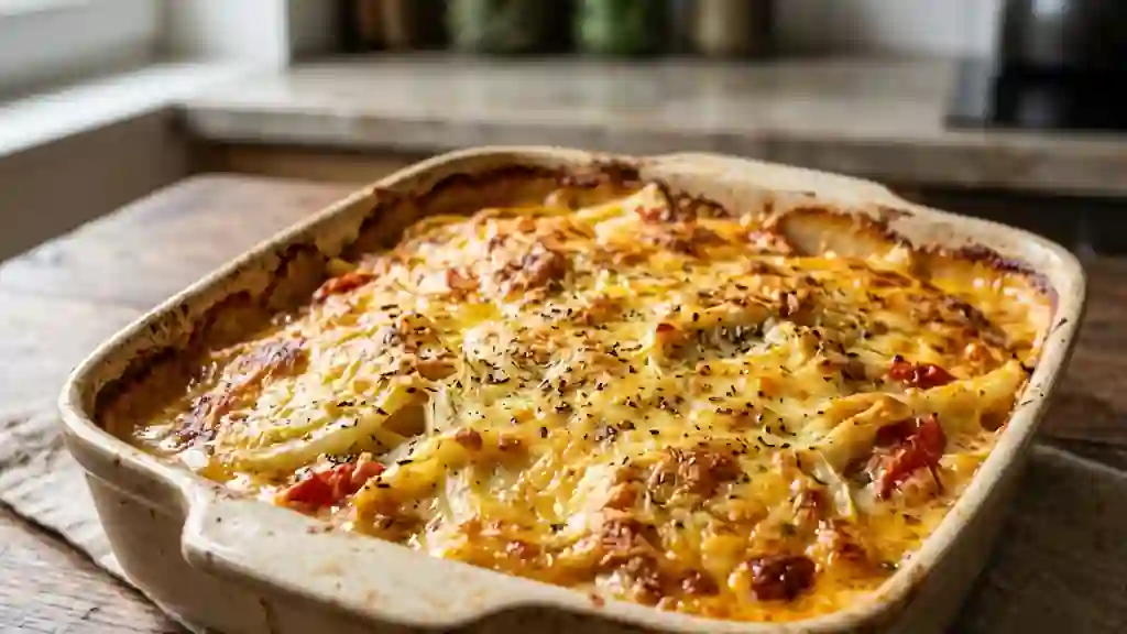 Gratin de fenouil fondant à la tomate - Photo de présentation