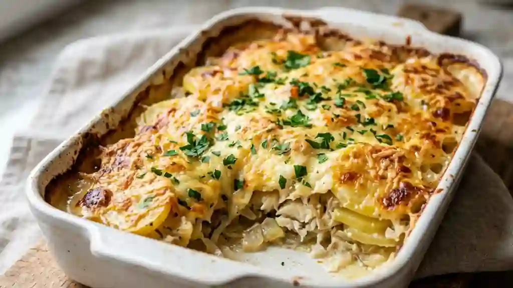Bacalhau fondant et sa croûte dorée - Photo de présentation