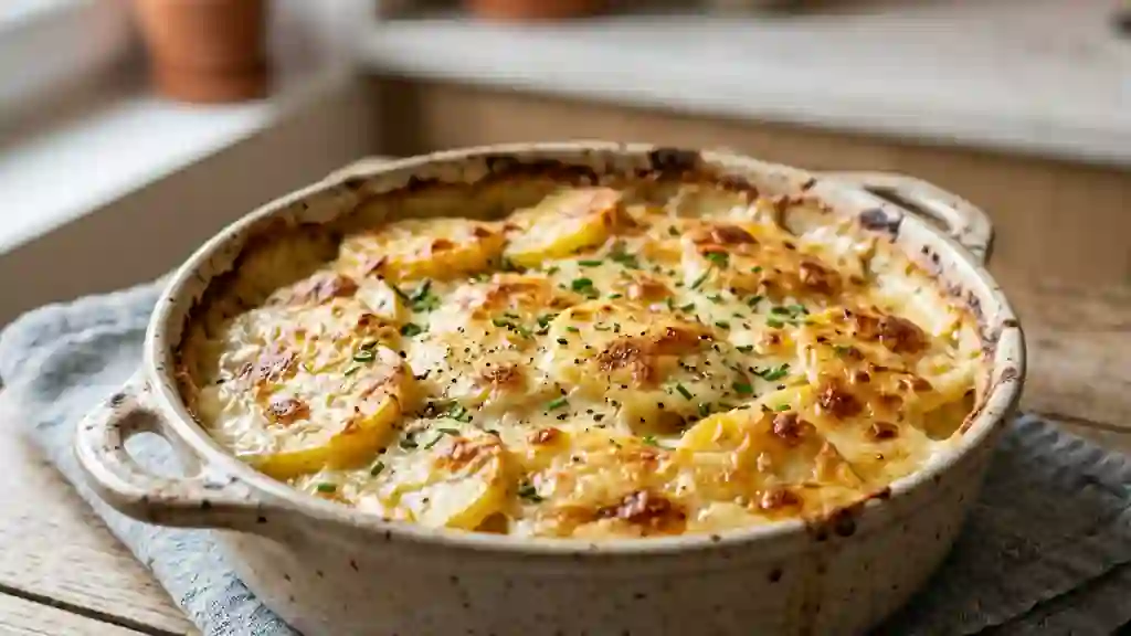 Gratin de pommes de terre fondant au Carré Frais - Photo de présentation