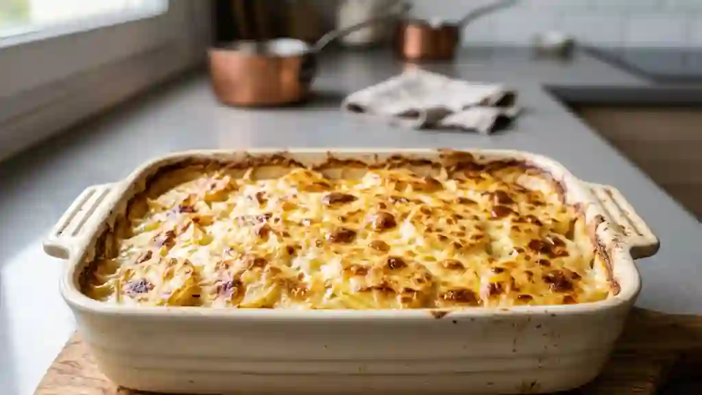 Gratin de pommes de terre fondant - Photo de présentation