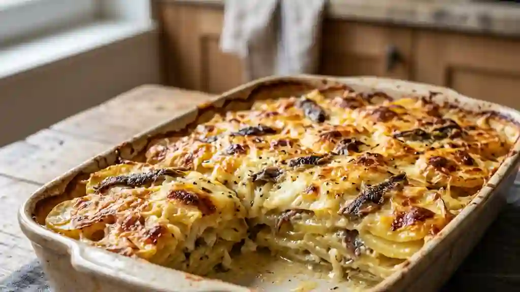 Gratin de pommes de terre iodé et fondant - Photo de présentation