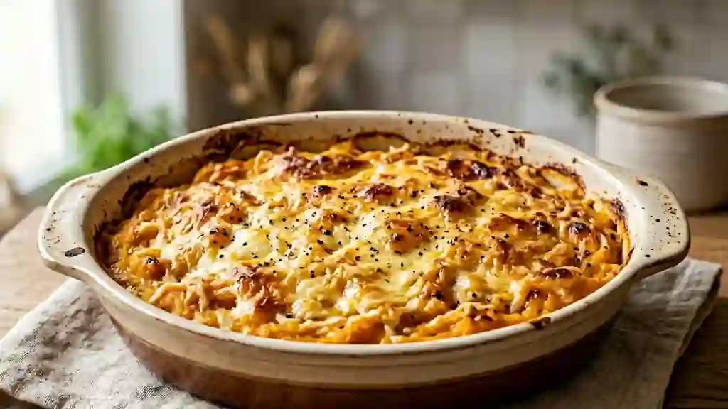 Gratin de potiron fondant et doré - Photo de présentation