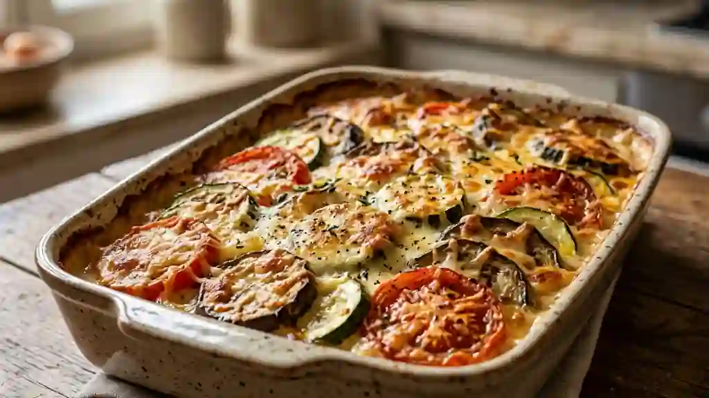 Gratin de Légumes Fondants au Fromage - Photo de présentation