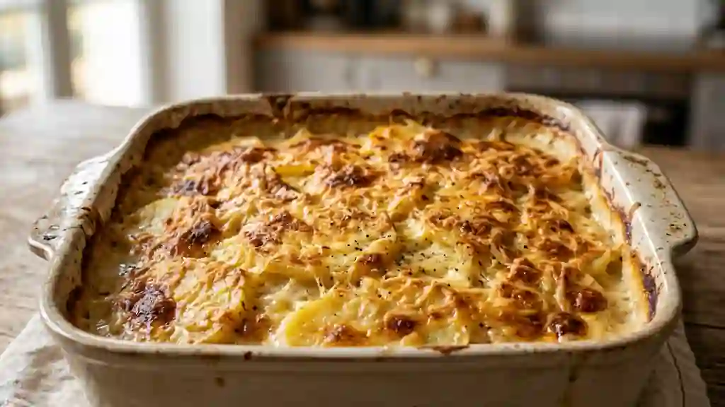 Gratin de pommes de terre fondant - Photo de présentation