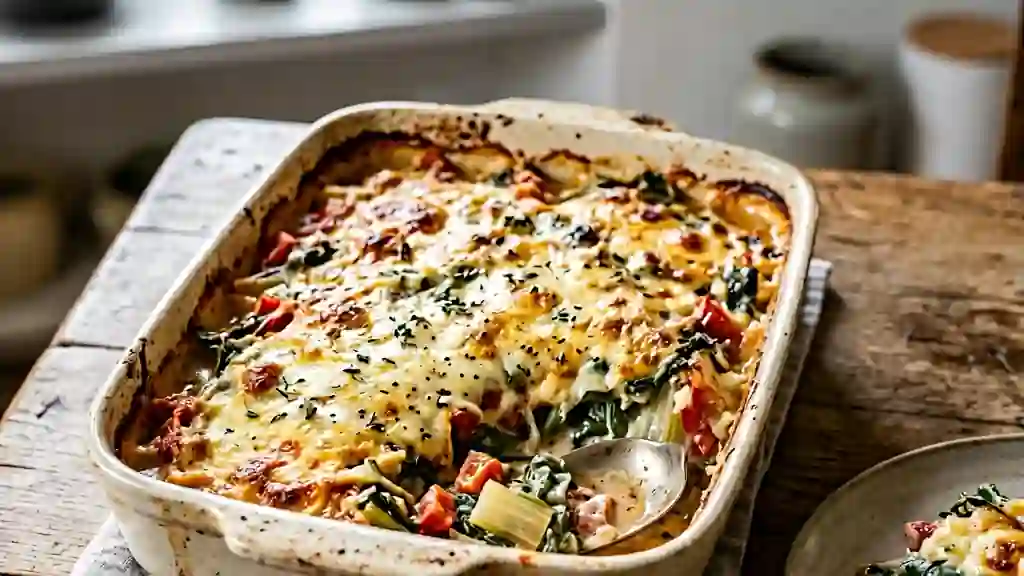Gratin de Blettes Fondant à la Tomate - Photo de présentation