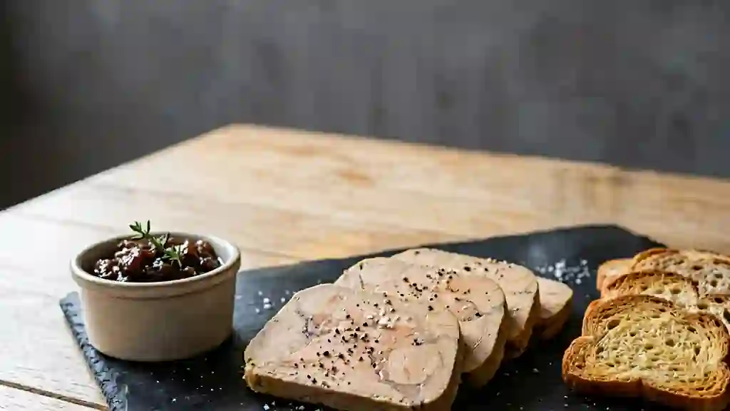 Terrine de foie gras fondante et parfumée - Photo de présentation