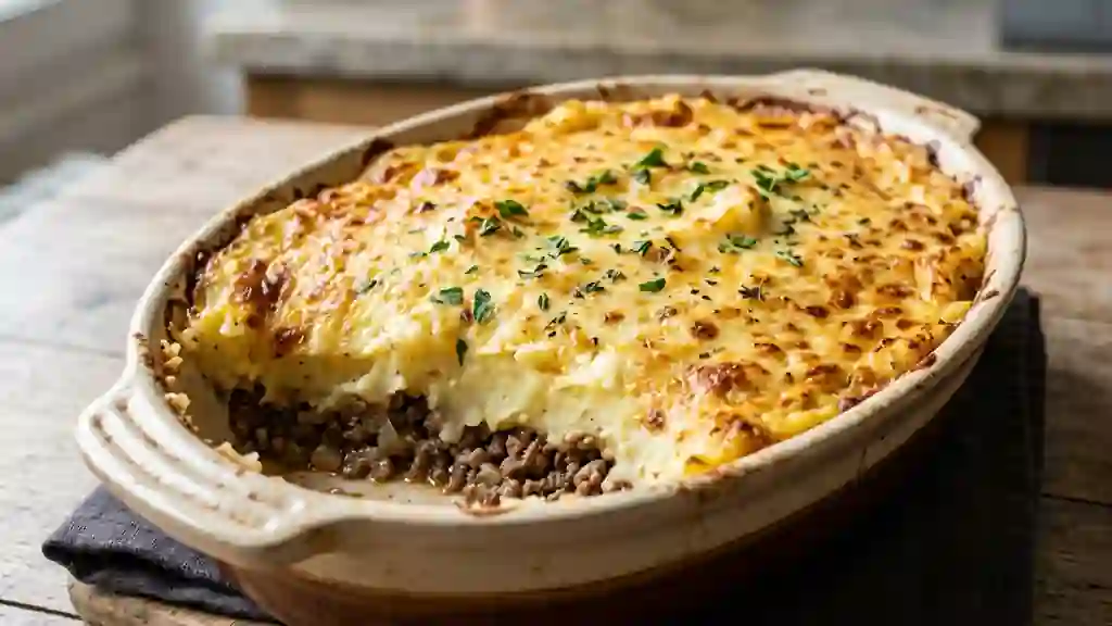 Hachis Parmentier fondant et gratiné - Photo de présentation