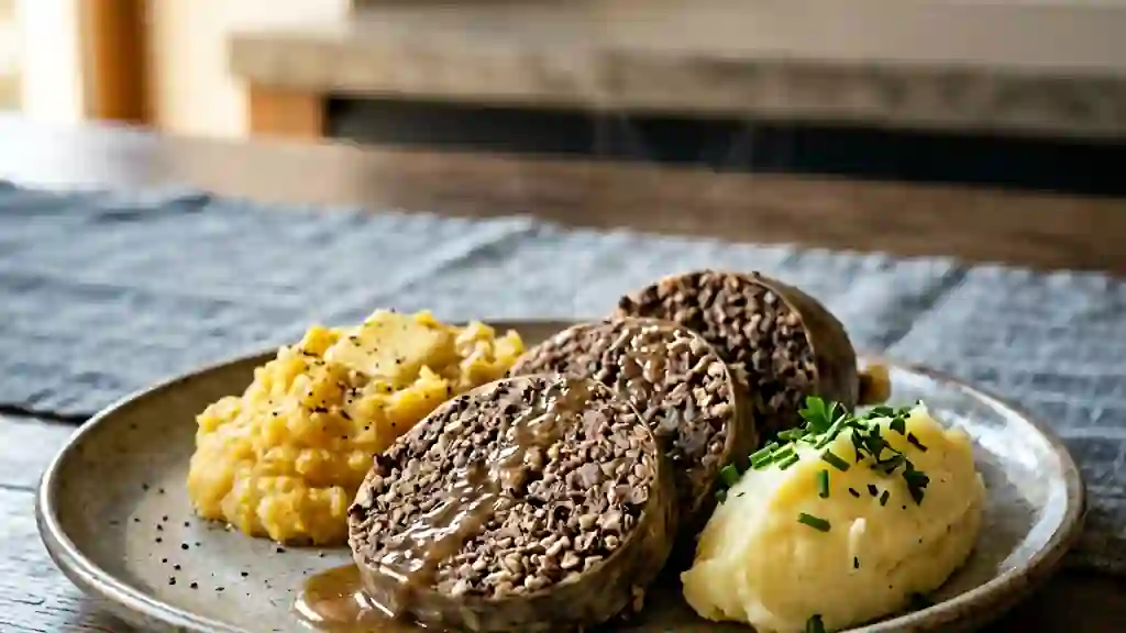Haggis Écossais Authentique, Épicé et Fondant - Photo de présentation