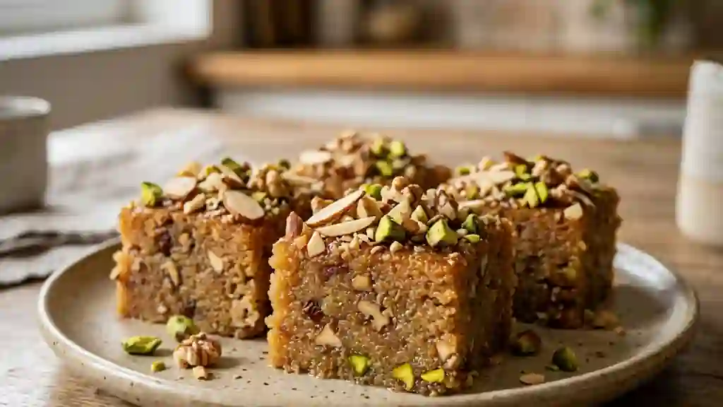 Halva Moelleux aux Fruits Secs et Vanille - Photo de présentation