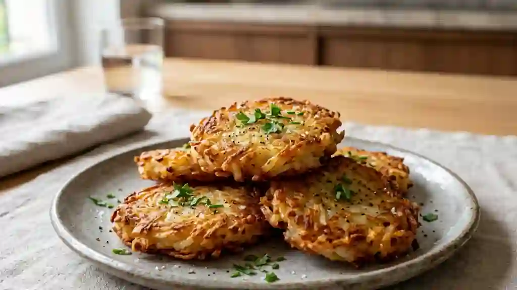 Hashbrowns dorés et ultra-croustillants - Photo de présentation