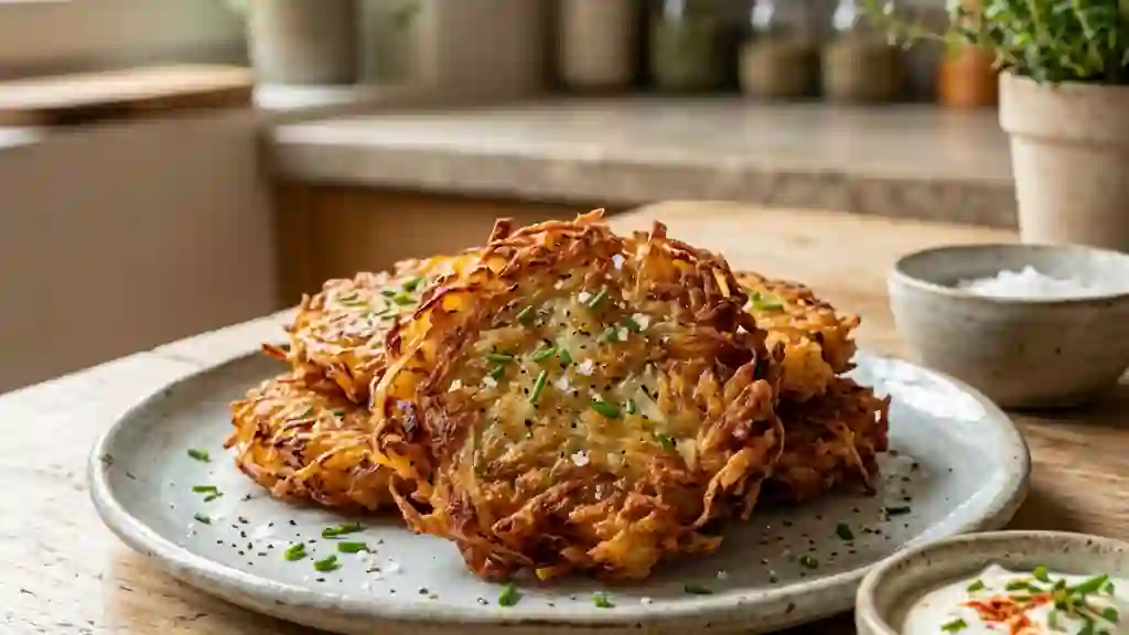 Hashbrowns dorés et ultra croustillants - Photo de présentation