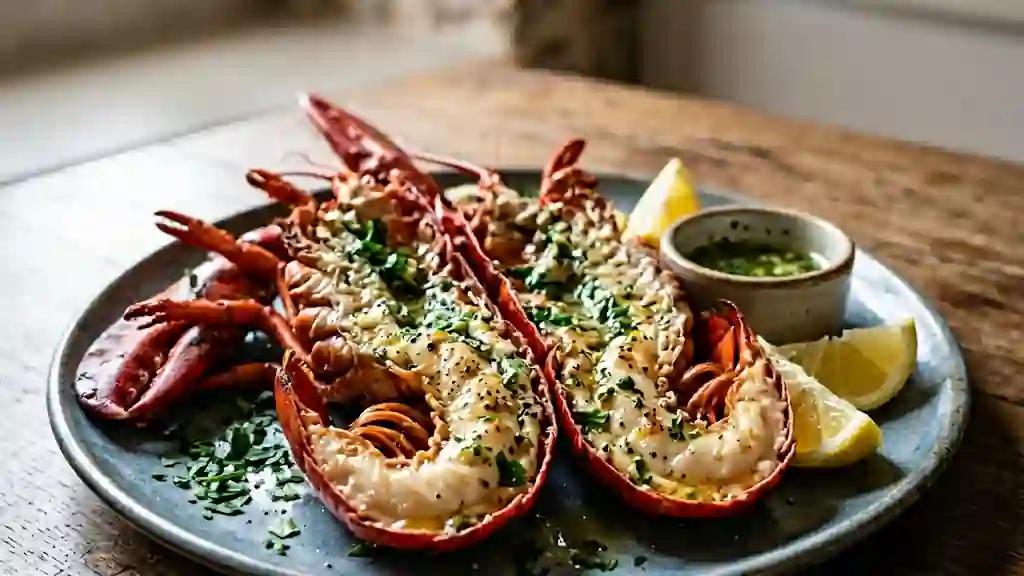 Homard breton rôti au beurre salé - Photo de présentation