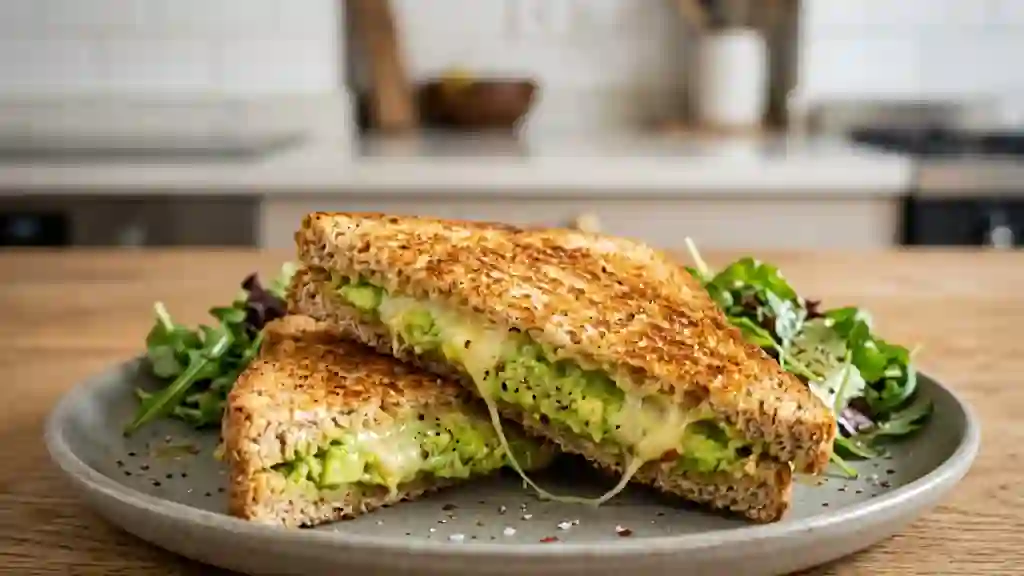 Croque-Avocat fondant et croustillant - Photo de présentation