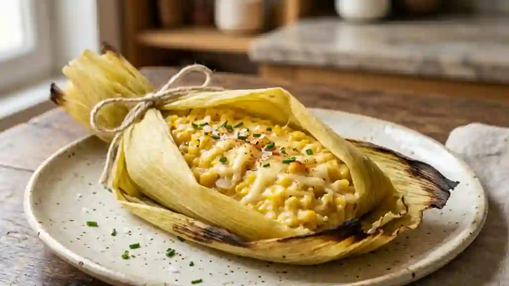 Humita Mendocina : Crème de Maïs au Fromage - Photo de présentation