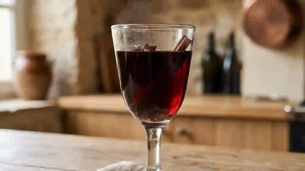 Hypocras Médiéval au Miel et Épices - Photo de présentation